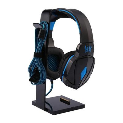 China Strong Acrylic Headset Display Stand Gaming Earphone Stand With Holder For All Headphones for sale