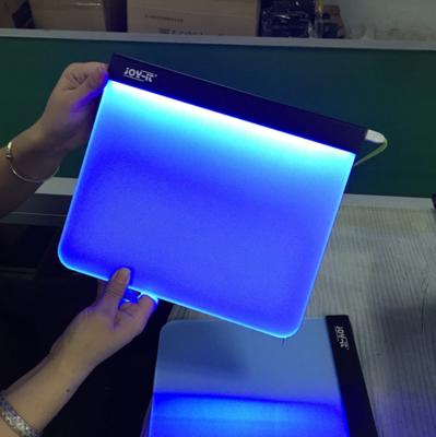 China Commercial Acrylic Display 8.5x11 Sign Holder Led Acrylic Sign Led Holder for sale