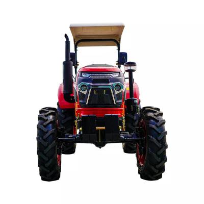 China Ariculture 50HP Compact Farm Equipment Mini 4X4 4WD Agricol Agriculture Mini Farm Tractor Small Agricultural Tractors for sale