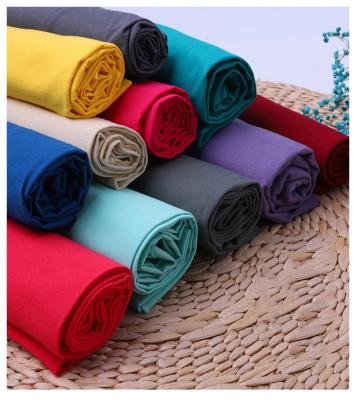 China Anti-static canvas fabric manufacturers supply 100% cotton fabric canvas dyed fine canvas shoes, hats, bags, handmade stock bags for sale