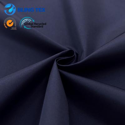 China Shrink-Resistant Fabric 50D*50D High Density Polyester Pongee Fabric For Scratch Garmant for sale