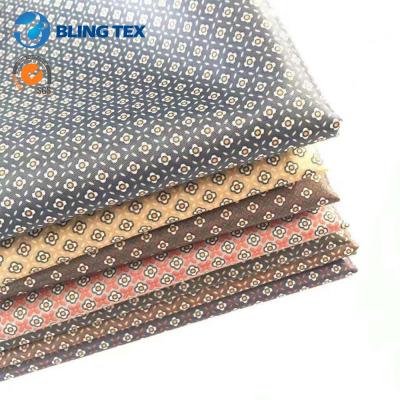 China Custom pattern Shrink-resistant stocklot printed scratching sleeve of 100%Polyester taffeta printed fabric for sale