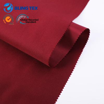 China 2021 Hot Sale China 100% Stock 240t Taffeta Fabric Polyester Twill Fabric Anti-Static for sale