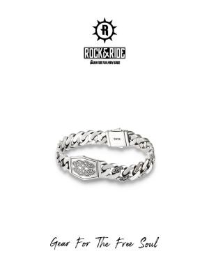 China 925 Havana Series Bracelet 925 Sterling Silver Men Lost Sterling Silver New Products from ROCKRIDE 22 for sale