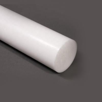 China Engineering High Quality White Polyoxymethylene Plastic POM Bar Rods 100% Raw Material for sale