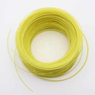 China Resistant to repeated impact and good properties POM electric professional yellow rigid pipe plastic capillary tube for medical suits, beauty makeup OD1*0.4mm 1.5*0.65mm for sale