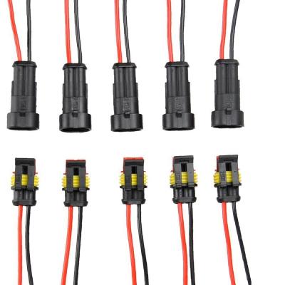 China Chogori 14 Pin Automotive PBT Female Connector with Wire to Wire Installation Style for sale