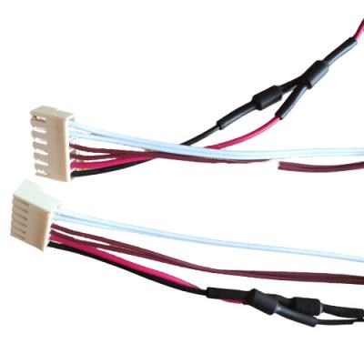 China PVC Tube Standalone Wire Harness Jst Xh Sh Vhr Electrical Wires With Jst Connector for sale