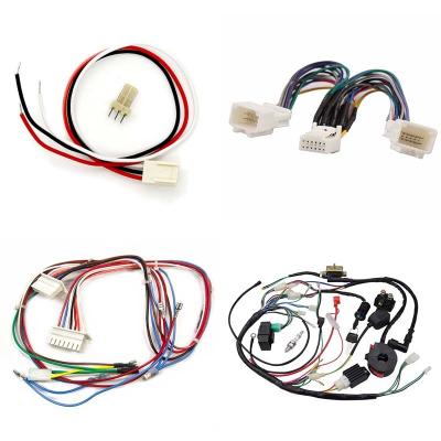 China EURO Market Copper Conductor Cooling Fan Wire Harness Mechanical Control Cable Assemblies for sale