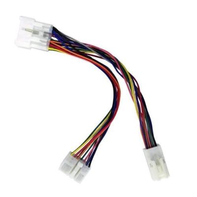 China Customized Orange PVC Tube RS232 4pin DIN to DB9 Mini DIN Cable for Data Transfer for sale