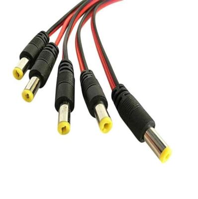 China ODM OEM Power Cord Cable 5521 5525 Male-Female DC Plug Waterproof Plug Wiring Assembly for sale