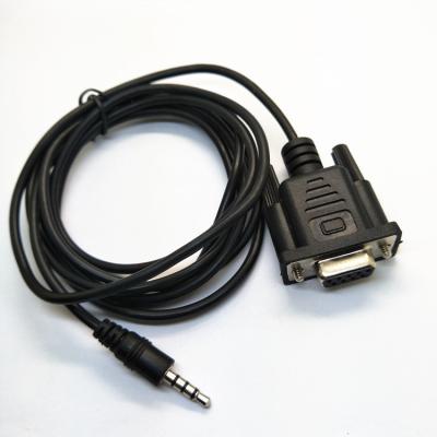 China 3.5mm Male Plug Cable D-sub to 3.5mm Earphone Audio Cable Shielding Braid VGA Cable for sale