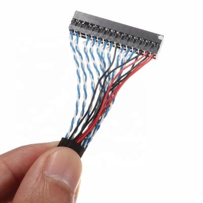 China OEM Lvds Cable for Lcd Panel Mechanical Cable Auto Fan Gm Cable Trailer Wire Harness for sale