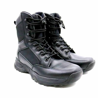 China 2022 fashion trend wholesale waterproof anti-skid outdoor safety boots steel toe genuine leather combat boots for construction worker for sale