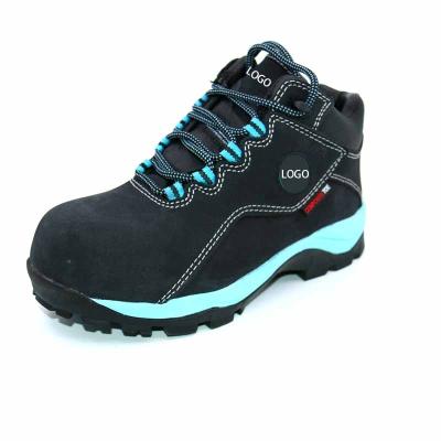 China New Product Steel Nubuck Toe Top High Quality Leather Men Work Boots Work Safety Shoes Waterproof Heighten Shoes for sale