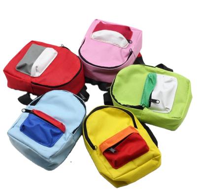 China DIY TOY Various Colors Fashion Mini Zipper Backpack Bags For Doll for sale