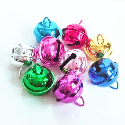 China Jewelry Accessories 22mm Color Bells Christmas Decorations Key Chain Bell Pendant Accessories Bells for sale