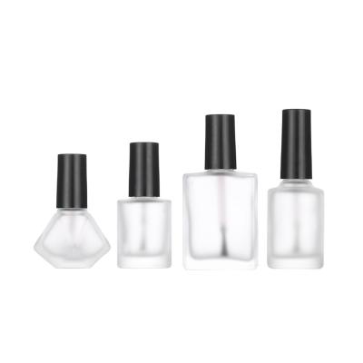 China Wholesale Price Cosmetic Reusable Glass Nail Polish Bottle Apply To For Female for sale