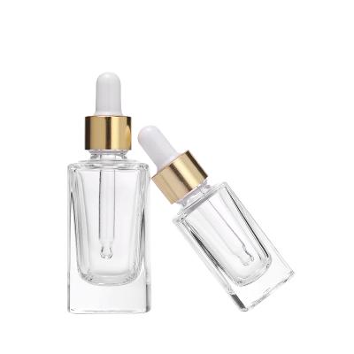 China Cosmetic Hot Sales Luxurious Glass-to-Glass Bottle Dropper Apply To For Home for sale