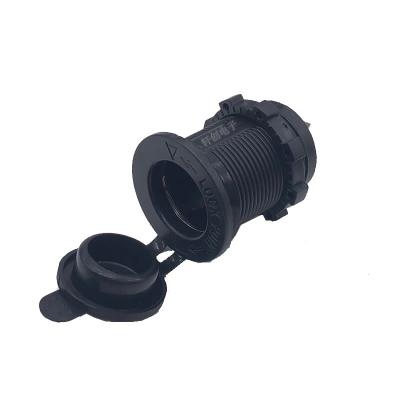 China Power Off Memory Car Cigarette Lighter Socket 12V Waterproof Power Socket For Boat Motorcycle Car for sale