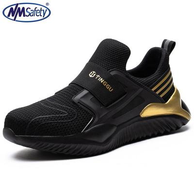 China NMSafety Steel Toe Fashion Male Safety Shoe With Indestructible Sting Proof Breathable Anti-Sensational Steel Toe Shoes Resistant for sale