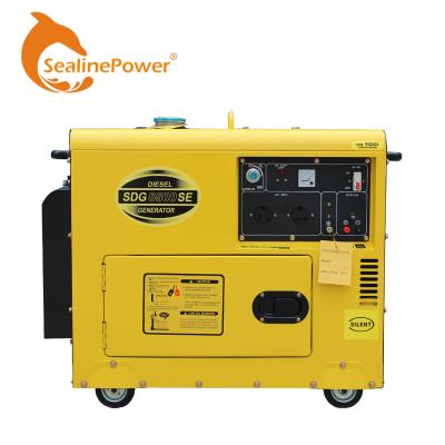 China SDG8500SE 6KW Silent Diesel Generator For Home Use SDG8500SE for sale