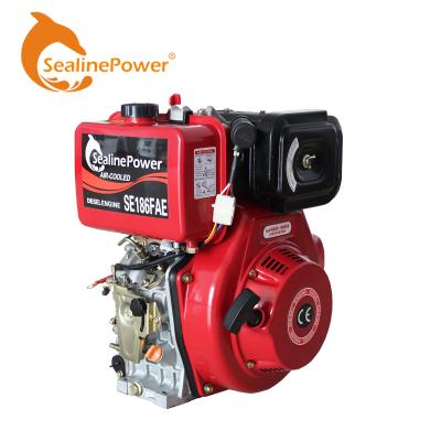 China Gas oil and boat use air cooled diesel engine for sale