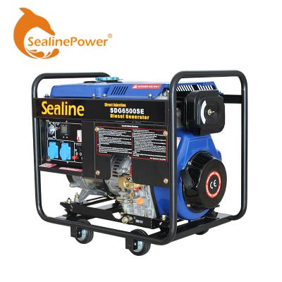 China Chinese Manufacturers Open Generator Powered By USA SED6000(E) Diesel Plug for sale