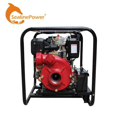 China Agricultural Irrigation 3*3 Inches Agricultural Water Pump Cast Iron Water Pump 186FA Diesel Engine for sale