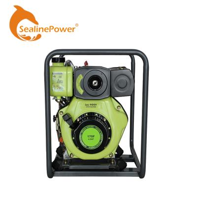 China Agricultural Irrigation and Agriculture Water Pump 3*3 Inches Aluminum Diesel Water Pump for sale