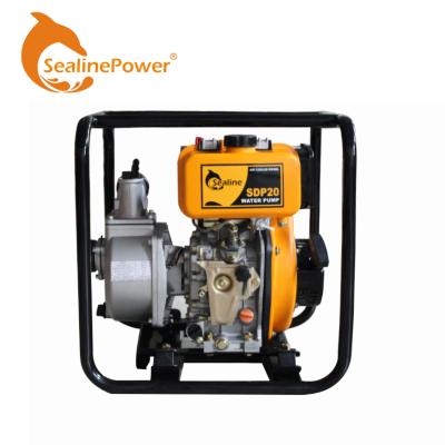 China Industrial Utilities 2 Inch 3inches 4inches Agricultural Irrigation Dewatering Diesel Water Pump for sale