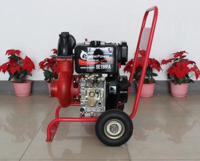 China Cast Iron Irrigation And Agriculture Water Pump 186FA Diesel Engine Removable 4 Inches for sale