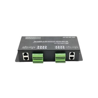 China CCTV video transmission 16 channel HD 4-IN-1 5MP BNC to IP cat5/5e/6 converter for sale