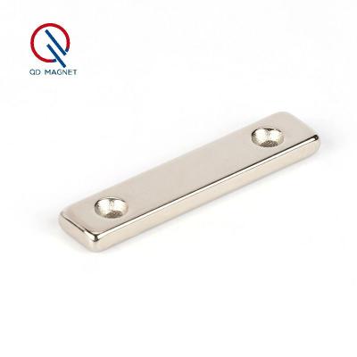 China Industrial Magnet Neodymium Bar Magnets Rare Earth Metal Magnet-60 X 10 X 3 Mm for sale