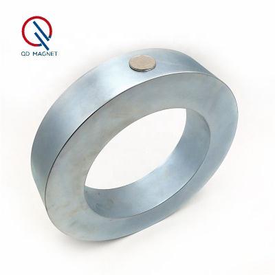 China Industrial Magnet Super Strong Big Ring Neodymium Magnet High Performance 1 Kg for sale