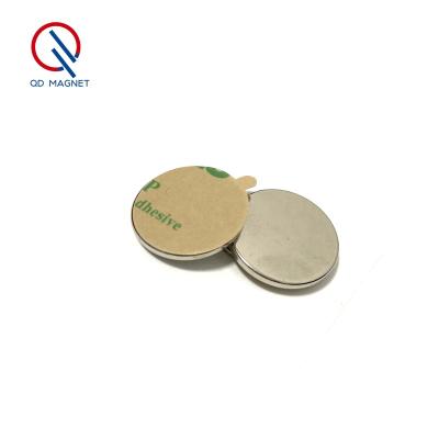 China Industrial Magnet Disc Magnets With Strong Adhesive Magnetics15mm X 2mm Magnets Round for sale