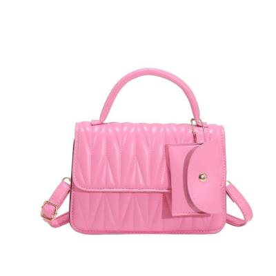 China 2022 Water Proof Fashion Foreign Style Ladies Bag Luxury Chain Portable Messenger Bag Pu Bag Wholesale for sale