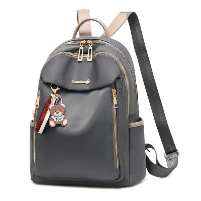 China 2021 Lady Fashion Casual Backpack Trends Women Oxford Female Backpack for sale