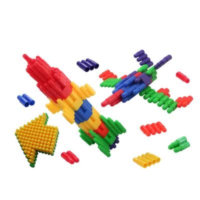 China Construction toys 120 pieces of plastic ball building block interlocking building set for ages 3 years old. + for sale