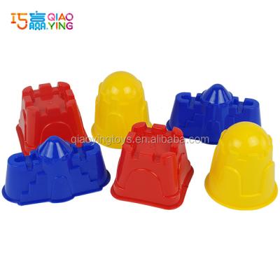 China sand & Water play set sand castles 6pc set, beach sand, sand and water toys play set for sale