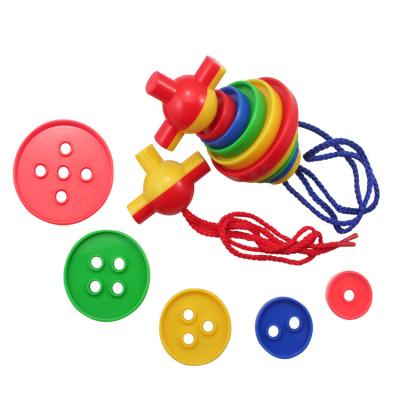 China lacing & Counting Toys Large Luminous Lacing Buttons, Fine Motor Skills Toys, Great Gift for Girls and Boys for sale