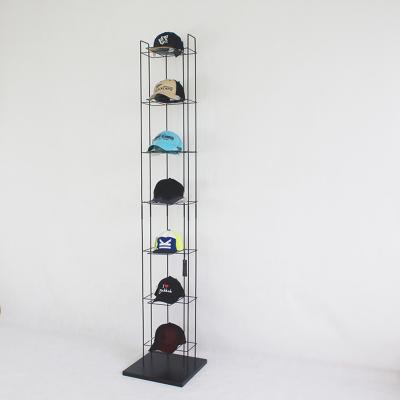 China Shelving Display Clothes Retail Accessories Hat Rack Hat Display Unit For Sale for sale