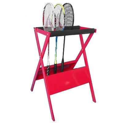 China Display Sports Goods Rack Tennis Racket Storage Rack Board Shelf Display Rack for sale