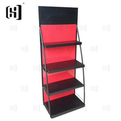 China Hot Selling Display Lube Engine Engine Oil Display Stand Shelf Rack for sale