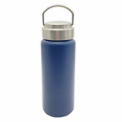 China Viable Competitive Price With Premium Dark Blue Handle Mugs Stainless Steel Mugs for sale