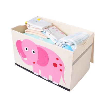 China Hot sale large capacity household sundries storage bag children's toy storage box for sale