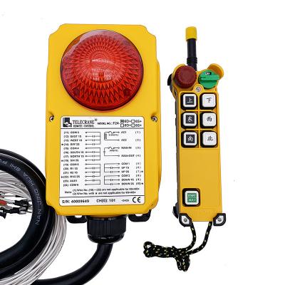 China F24-6D+ waterproof industrial palfinger crane radio transmitter remote control for winch for sale