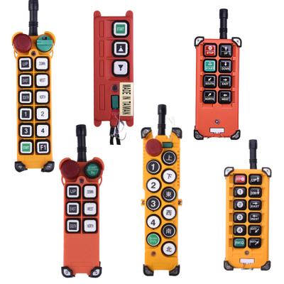 China F24-6S AC/DC24V 48V Telecrane Waterproof Crane Industrial Radio 6 Button Remote Control for sale