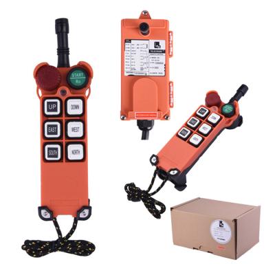 China Factory Price F21-E1 Industrial Telecrane Radio 6 Buttons Single Speed ​​Radio Remote Control For Hydraulic Winch for sale