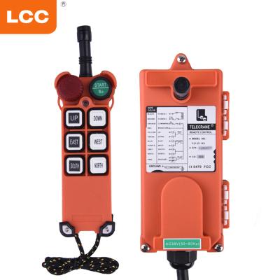 China Lcc F21-E1 6 Head Industrial Radio Remote Control Waterproof For Crane Winch for sale